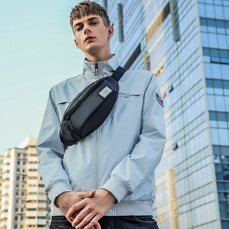 Arctic Hunter Unisex Chest Bag Water Resistant Polyester Crossbody Travel Hiking Outdoor Shopping bag for Men and Women, YB14001