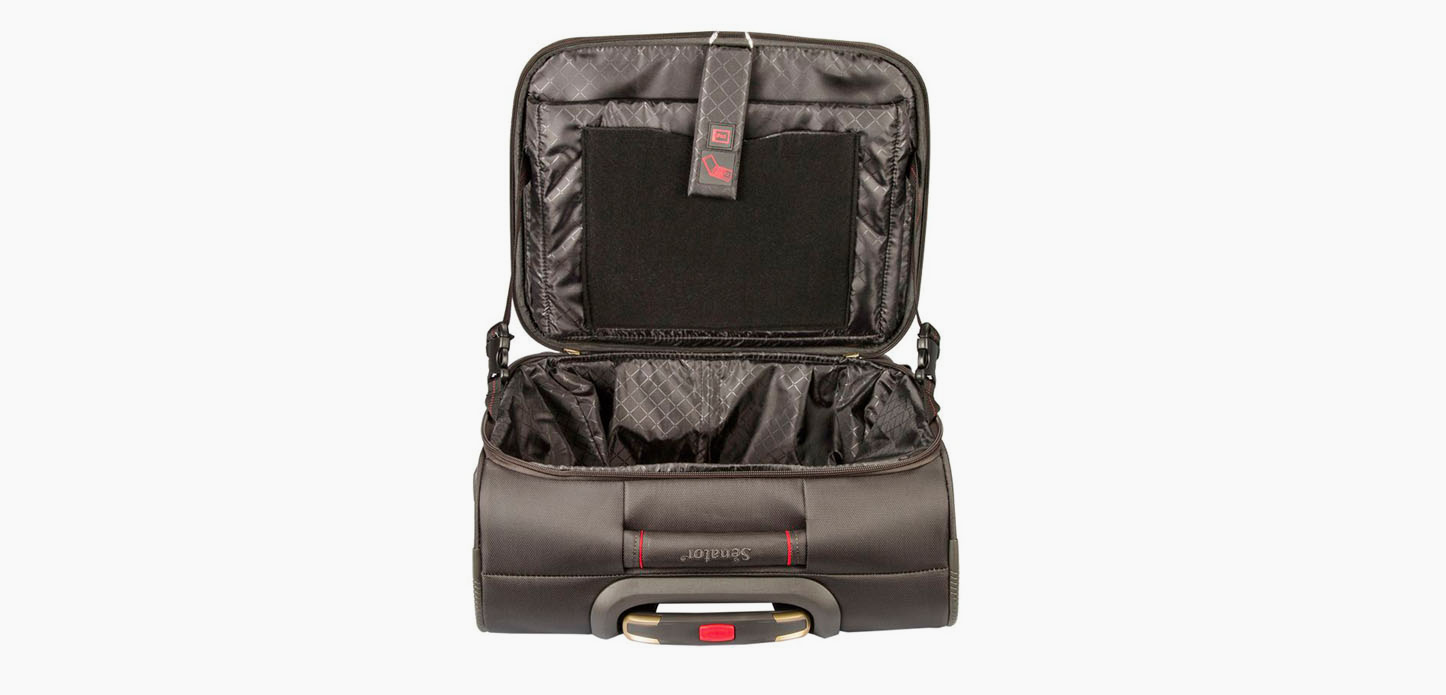 Pilotcase flight crew luggage by Senator for executive use (GM12082-10AW-16.5 GRY) - buyluggageonline